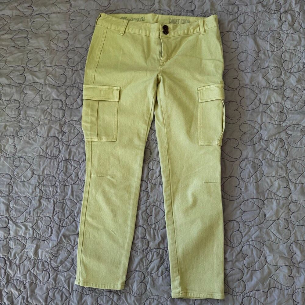Madewell Cadet Crop Cargo Pants – Size 27| 98% Cotton